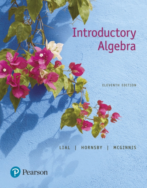 Cover image for book Introductory Algebra (Pearson+)