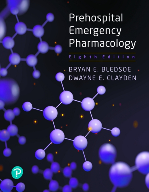 Cover image for book Prehospital Emergency Pharmacology (Pearson+)