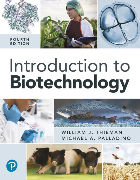 Cover image for book Introduction to Biotechnology (Pearson+)