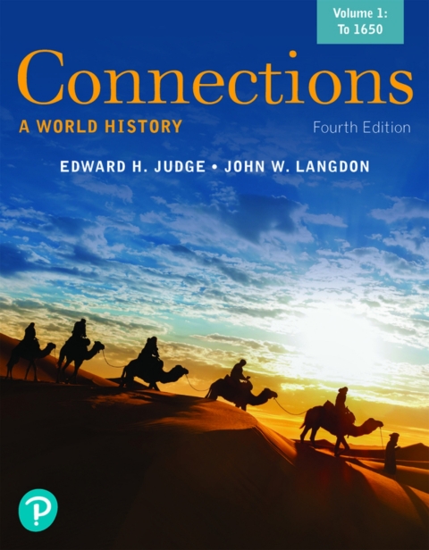 Cover image for book Connections: A World History, Volume 1 (Pearson+)