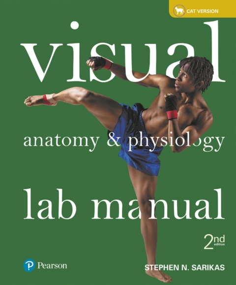 Cover image for book Visual Anatomy & Physiology Lab Manual, Cat Version (Pearson+)
