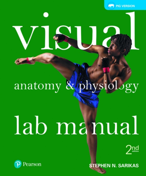 Cover image for book Visual Anatomy & Physiology Lab Manual, Pig Version (Pearson+)