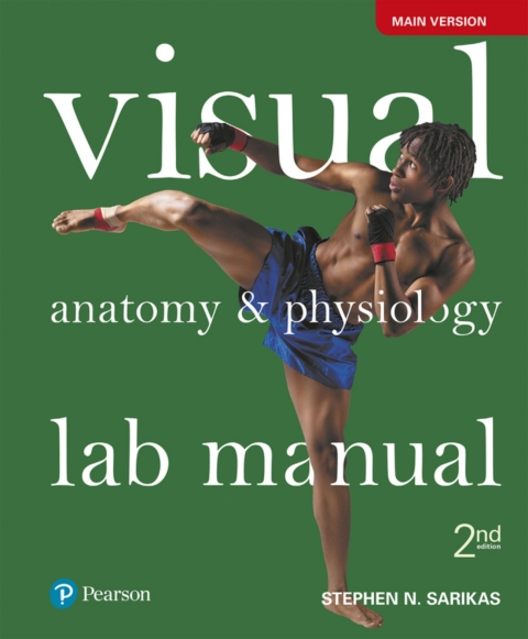 Cover image for book Visual Anatomy & Physiology Lab Manual, Main Version (Pearson+)