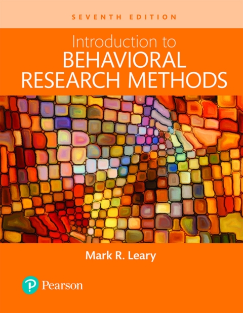 Cover image for book Introduction to Behavioral Research Methods (Pearson+)