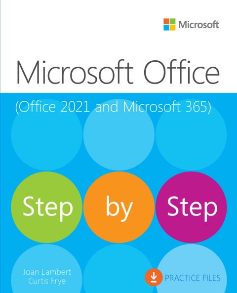 Cover image for book Microsoft Office Step by Step (Office 2021 and Microsoft 365)