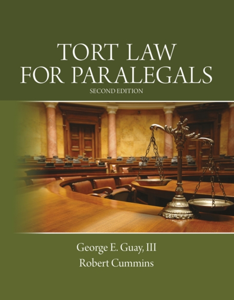 Cover image for book Tort Law for Paralegals (Pearson+)