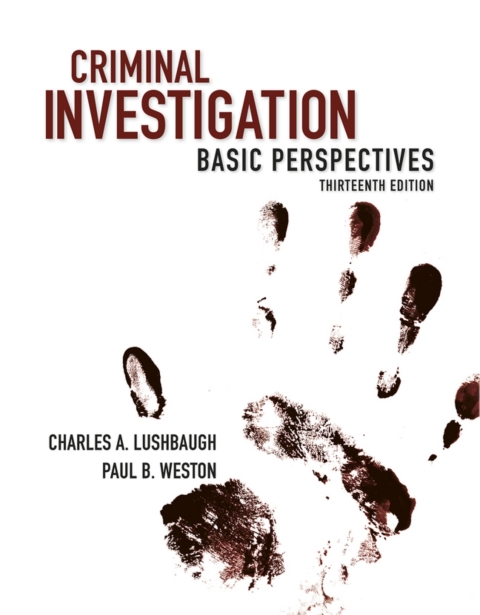 Cover image for book Criminal Investigation: Basic Perspectives (Pearson+)
