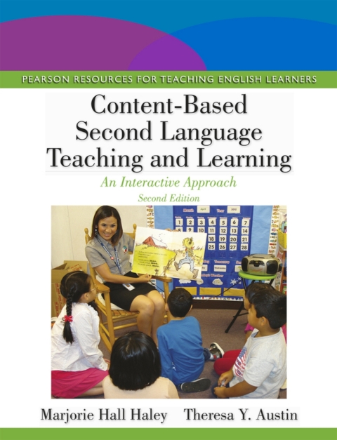 Cover image for book Content-Based Second Language Teaching and Learning: An Interactive Approach (Pearson+)