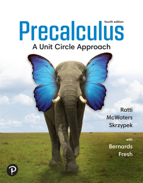 Cover image for book Precalculus: A Unit Circle Approach (Pearson+)