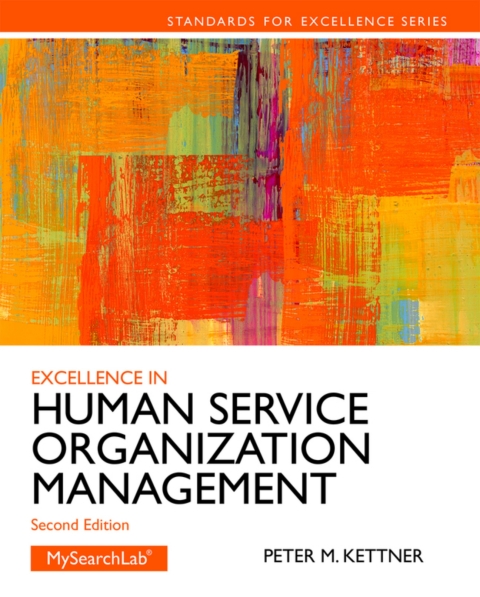 Cover image for book Excellence in Human Service Organization Management (Pearson+)