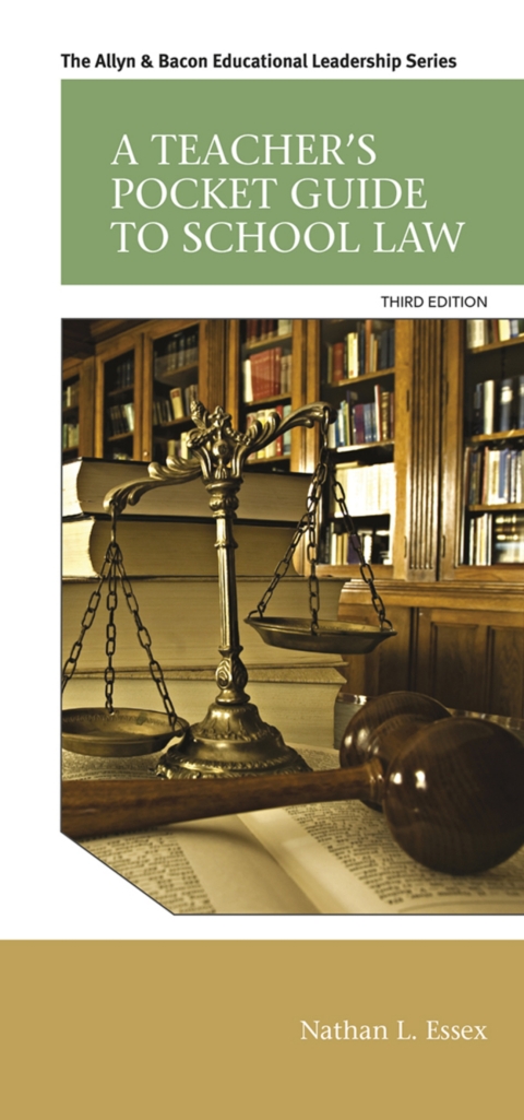 Cover image for book A Teacher's Pocket Guide to School Law (Pearson+)