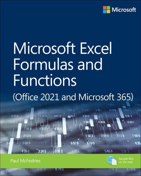 Cover image for book Microsoft Excel Formulas and Functions (Office 2021 and Microsoft 365)