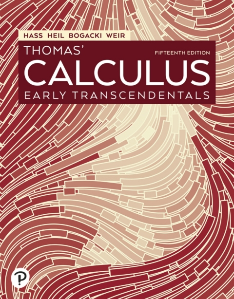 Cover image for book Thomas' Calculus: Early Transcendentals (Pearson+)