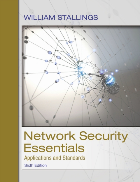 Cover image for book Network Security Essentials: Applications and Standards (Pearson+)