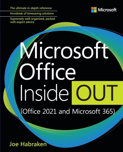 Cover image for book Microsoft Office Inside Out (Office 2021 and Microsoft 365)