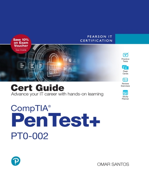 Cover image for book CompTIA PenTest+ PTO-002