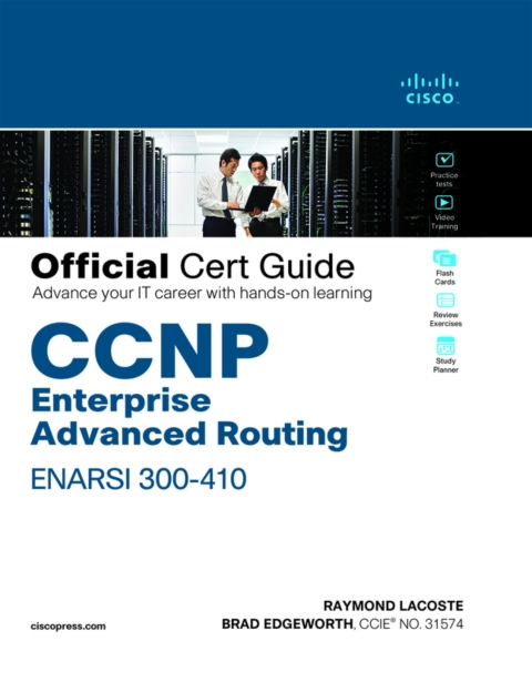 Cover image for book CCNP Enterprise Advanced Routing ENARSI 300-410 Official Cert Guide (Pearson+)