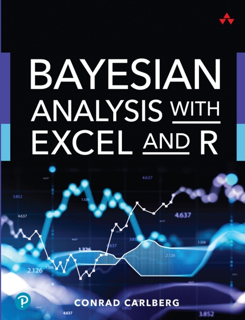 Cover image for book Bayesian Analysis with Excel and R