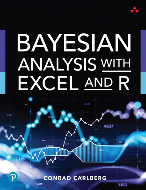 Cover image for book Bayesian Analysis with Excel and R