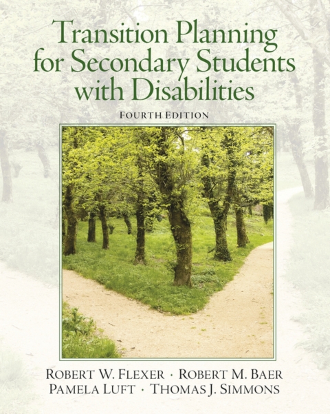 Cover image for book Transition Planning for Secondary Students with Disabilities (Pearson+)
