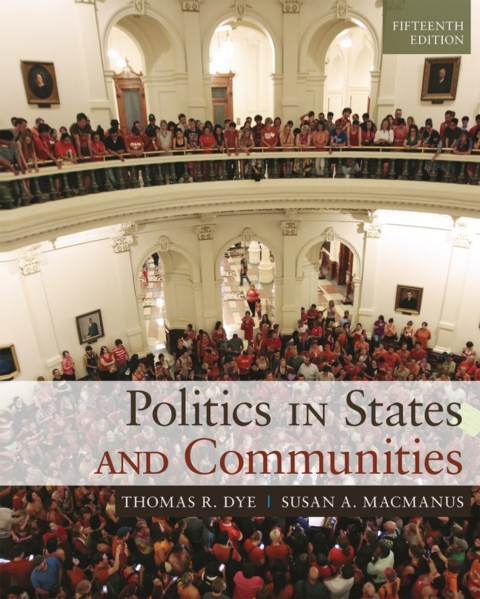 Cover image for book Politics in States and Communities (Pearson+)