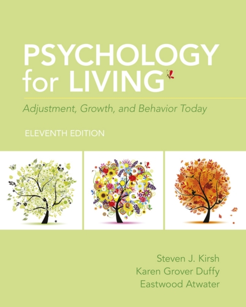Cover image for book Psychology for Living: Adjustment, Growth, and Behavior Today (Pearson+)