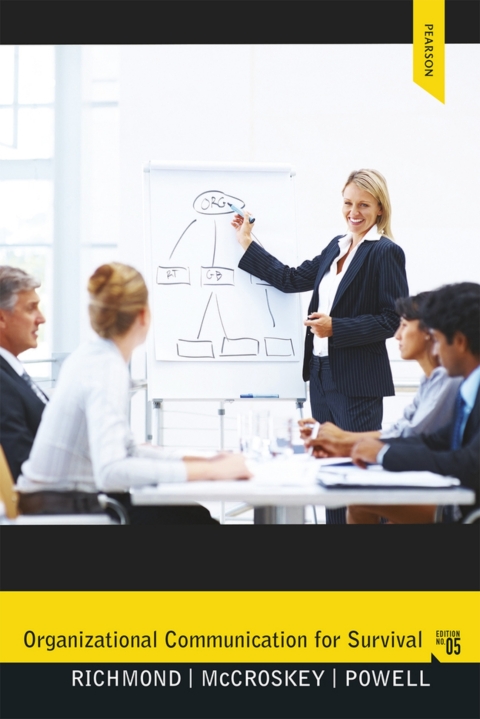 Cover image for book Organizational Communication for Survival (Pearson+)