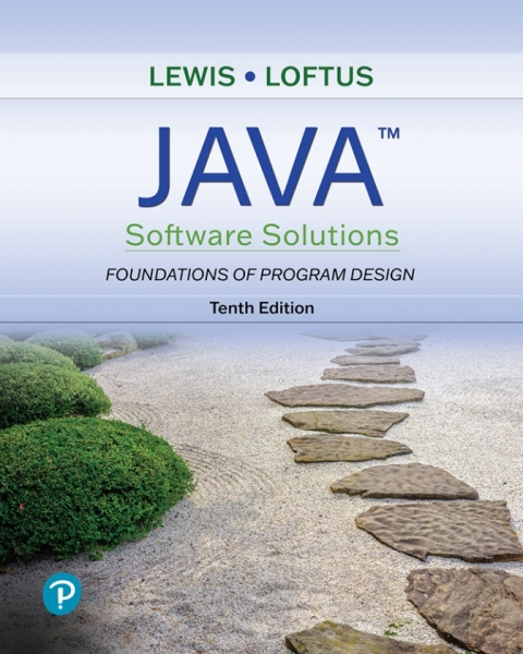 Cover image for book Java Software Solutions, Foundations of Program Design