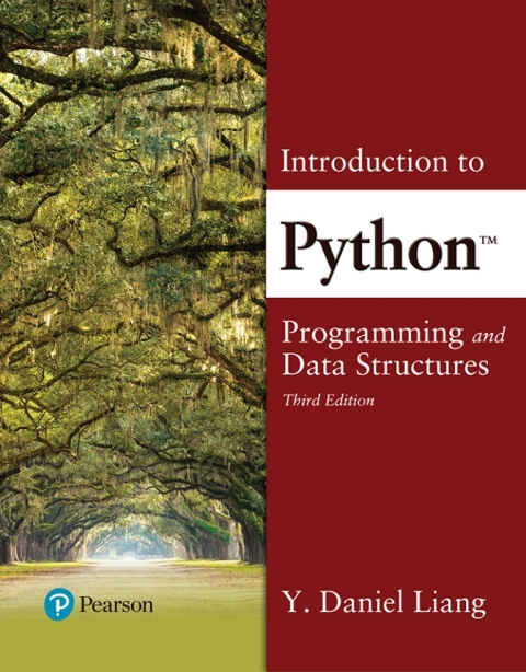 Cover image for book Introduction to Python Programming and Data Structures