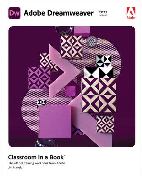 Cover image for book Adobe Dreamweaver Classroom in a Book (2022 Release)