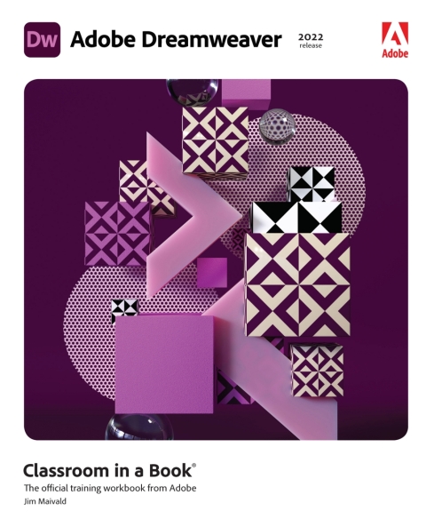Cover image for book Adobe Dreamweaver Classroom in a Book (2022 Release)
