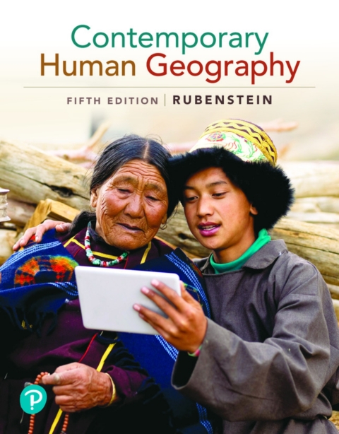 Cover image for book Contemporary Human Geography (Pearson+)