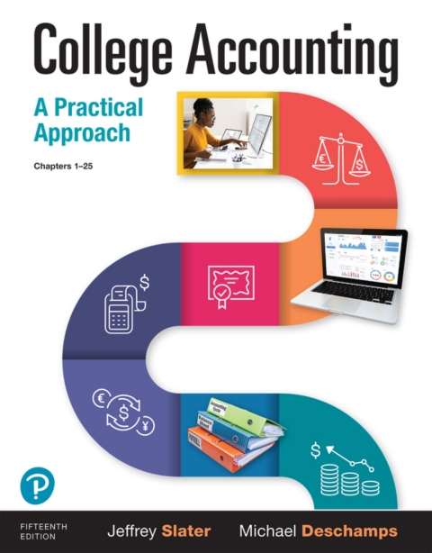 Cover image for book College Accounting: A Practical Approach (Pearson+)