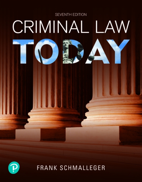 Cover image for book Criminal Law Today (Pearson+)