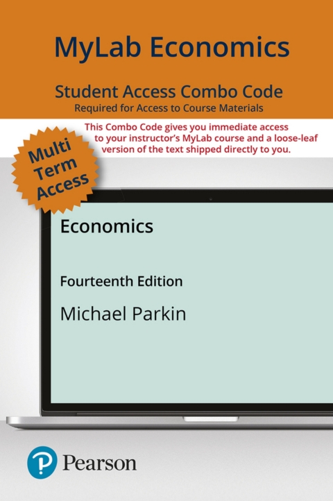 Cover image for book MyLab Economics with Pearson eText + Print Combo Access Code for Economics