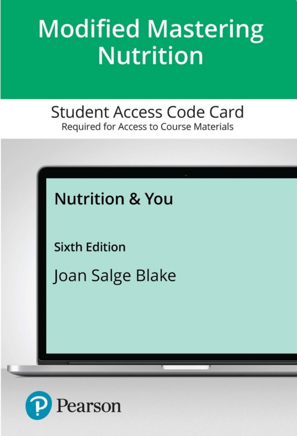 Online Resource Mastering Nutrition with Pearson eText Access Code for Nutrition & You; $171.23