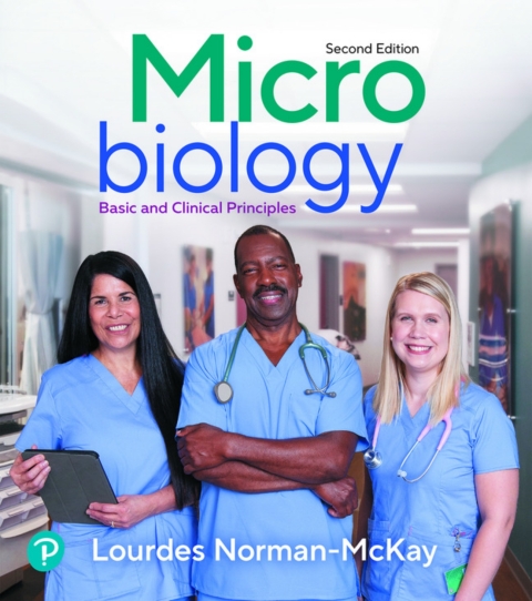 Cover image for book Microbiology: Basic and Clinical Principles (Pearson+)