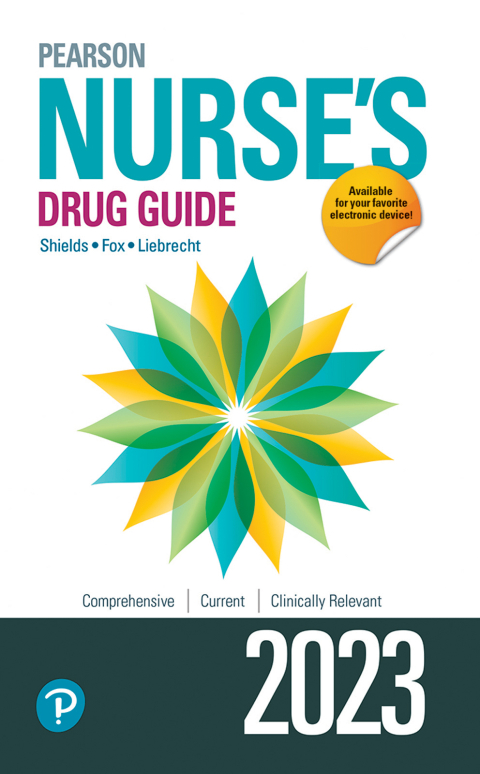 Cover image for book Pearson Nurse's Drug Guide 2023