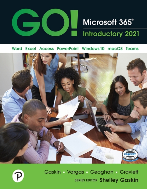 Cover image for book GO! Microsoft 365: Introductory 2021 (Pearson+)