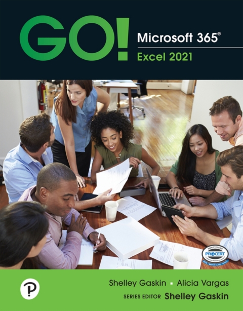 Cover image for book GO! Microsoft 365: Excel 2021 (Pearson+)