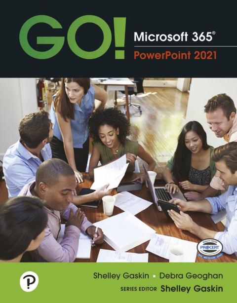 Cover image for book GO! Microsoft 365: PowerPoint 2021 (Pearson+)