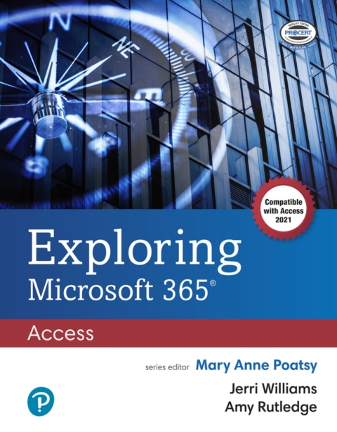 Cover image for book Exploring Microsoft 365: Access 2021 (Pearson+)