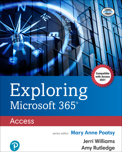 Cover image for book Exploring Microsoft 365: Access 2021