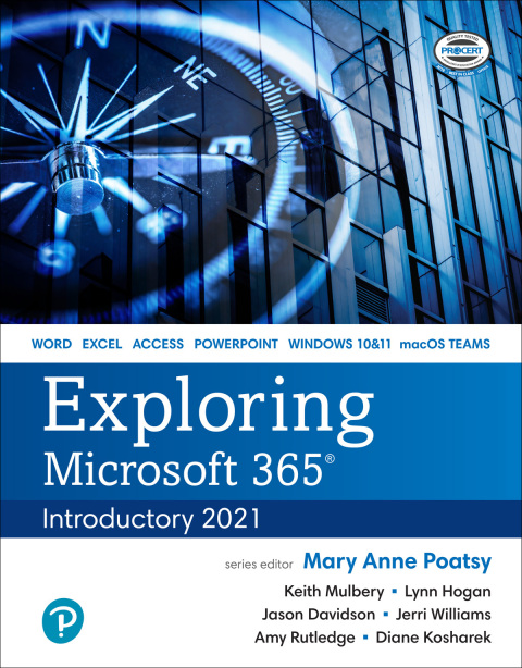Cover image for book Exploring Microsoft 365: Introductory 2021