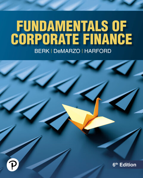 Fundamentals Of Corporate Finance