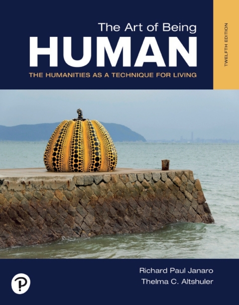 Cover image for book The Art of Being Human: Humanities as a Technique for Living
