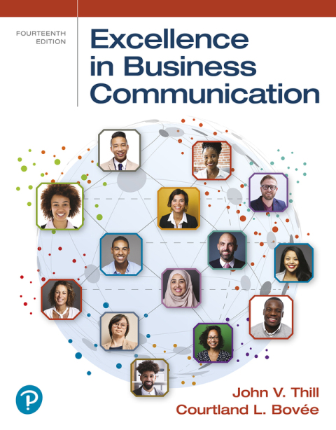 Cover image for book Excellence in Business Communication (Pearson+)