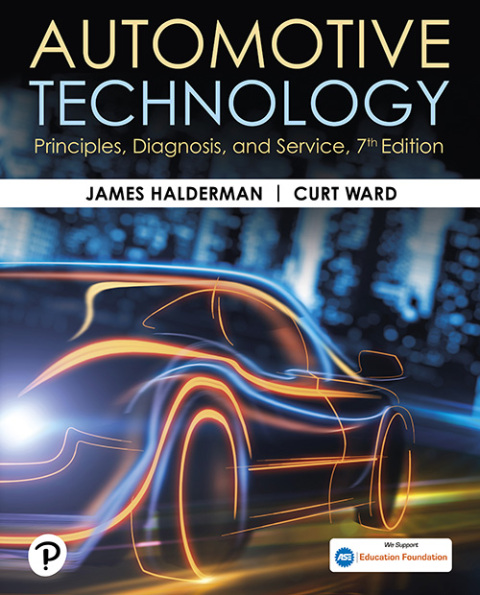 Cover image for book Automotive Technology: Principles, Diagnosis, and Service (Pearson+)