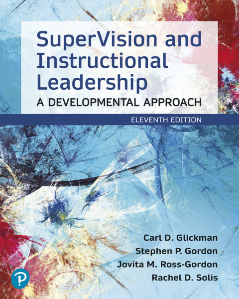 Cover image for book SuperVision and Instructional Leadership: A Developmental Approach (Pearson+)