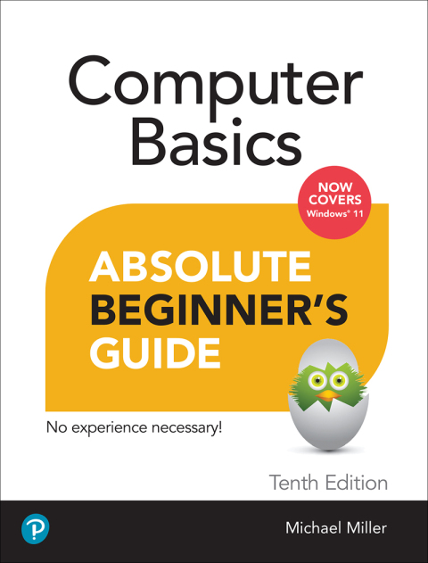Cover image for book Computer Basics Absolute Beginner's Guide, Windows 11 Edition
